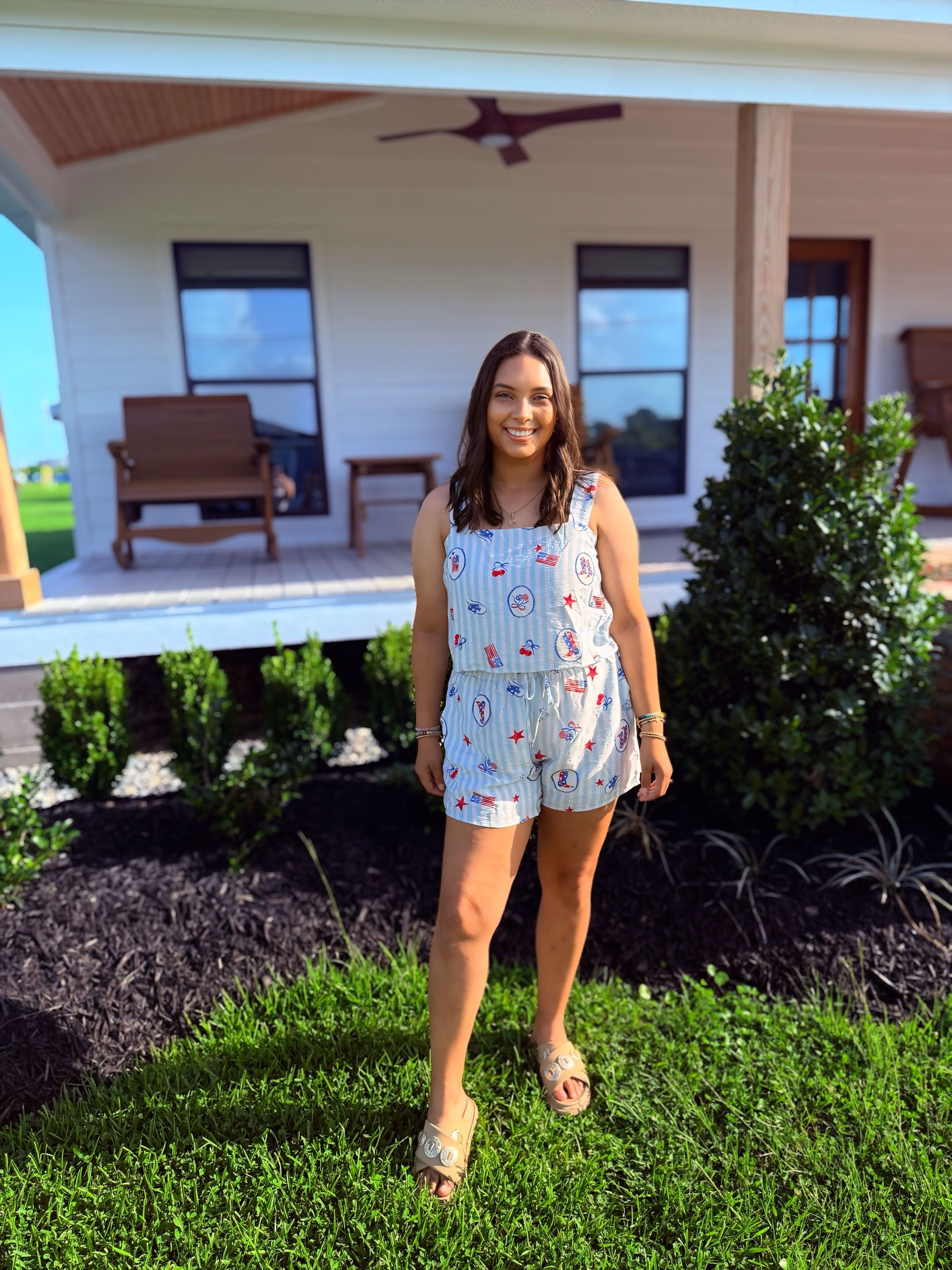 Stars , Stripes and Cherries Set