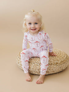 Bamboo Two Piece Set | Pink Nutcracker