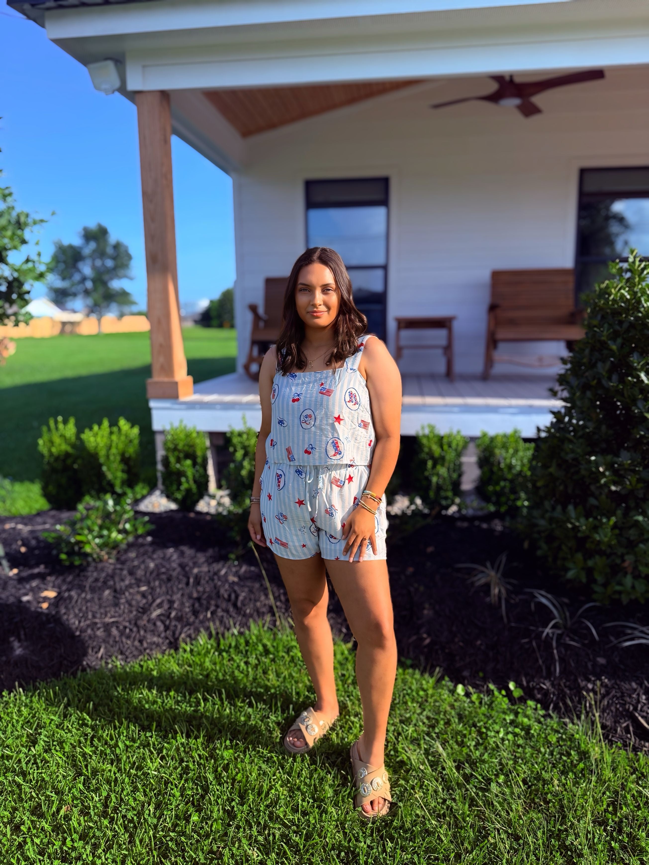 Stars , Stripes and Cherries Set