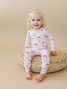 Bamboo Two Piece Set | Pink Nutcracker