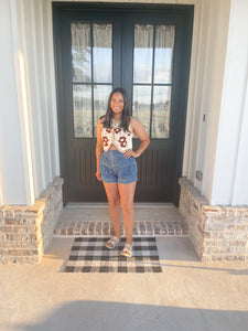 Floral Crochet Vest