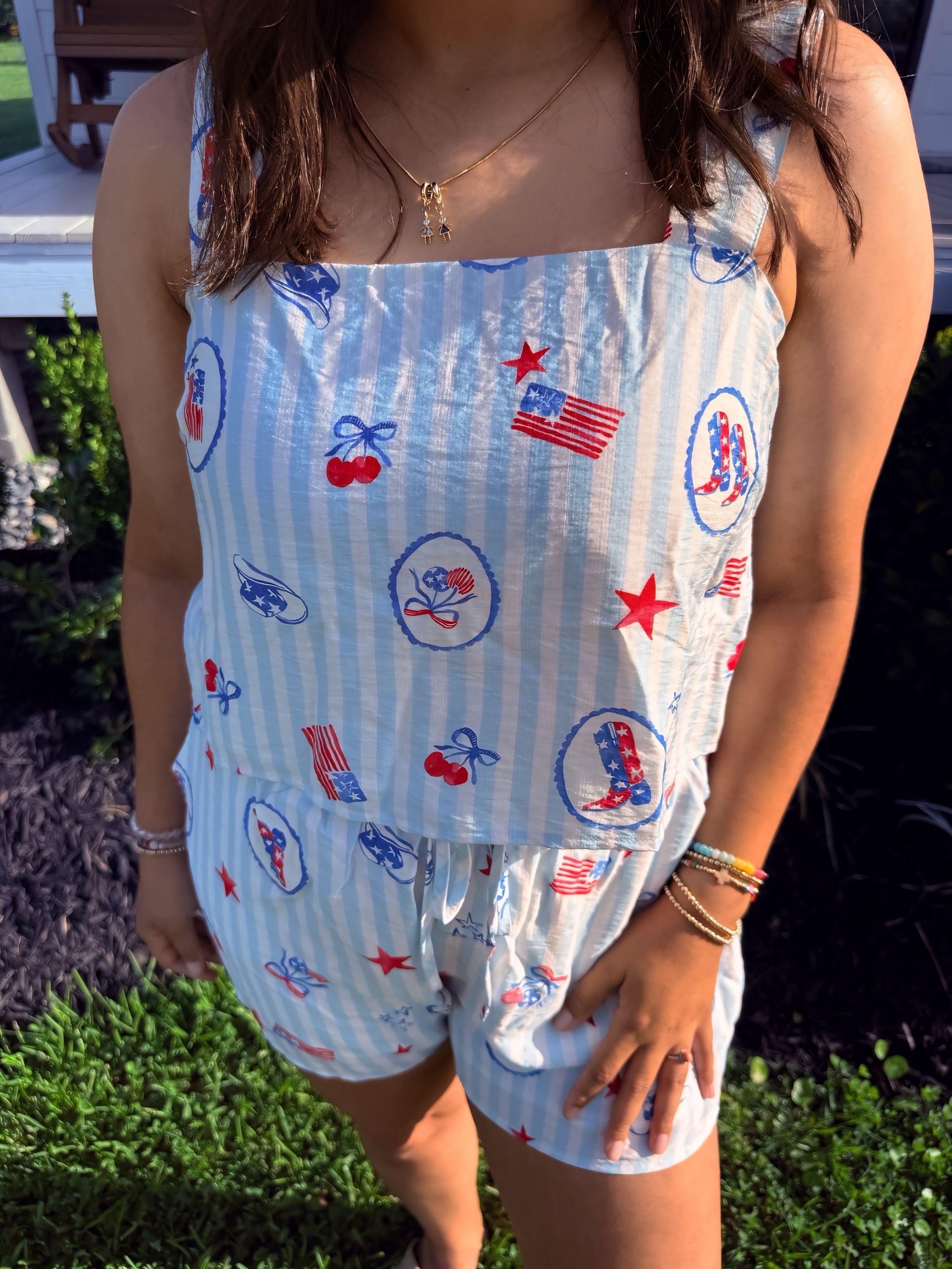 Stars , Stripes and Cherries Set