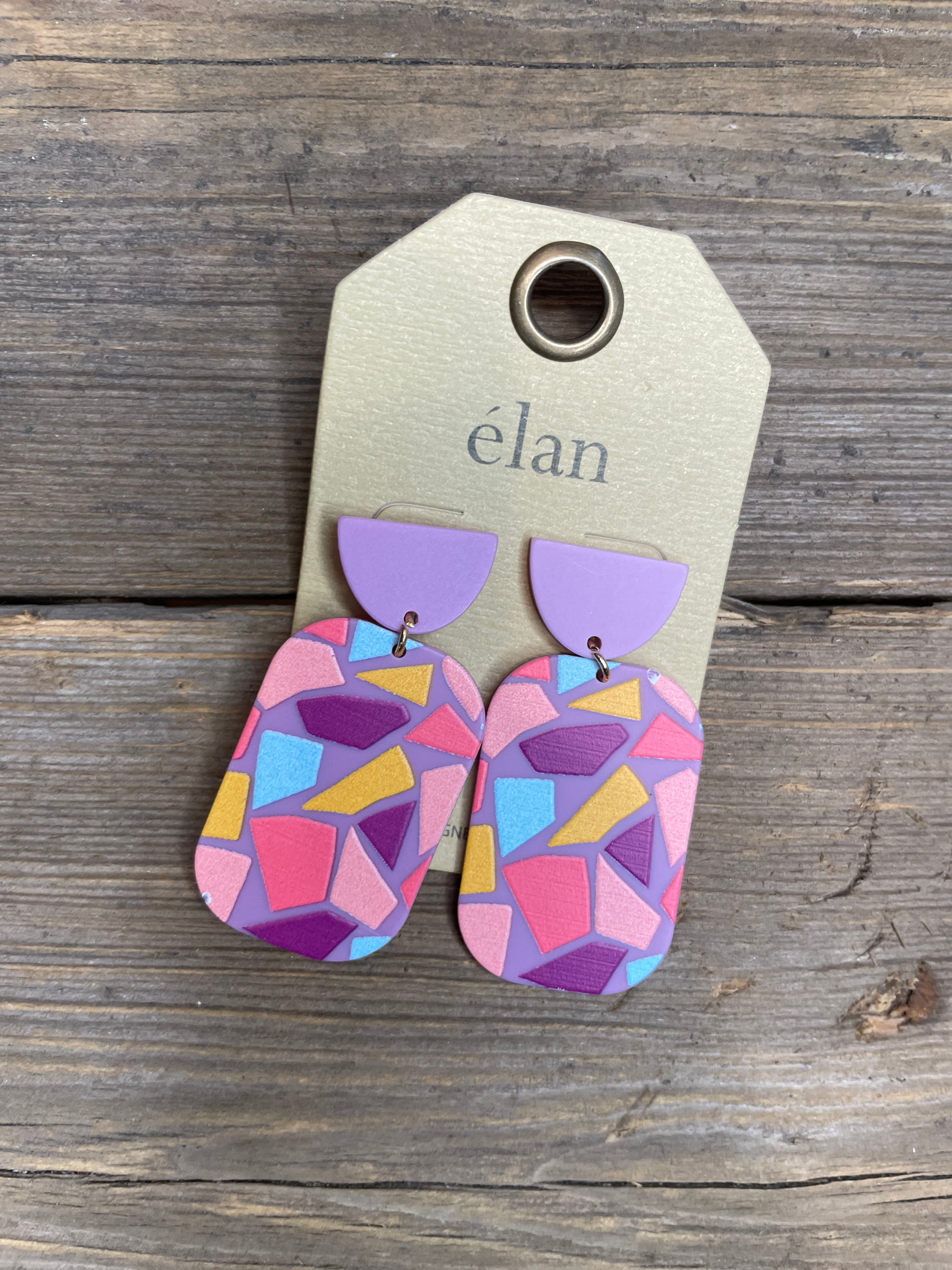 Dream in Color Purple Earrings