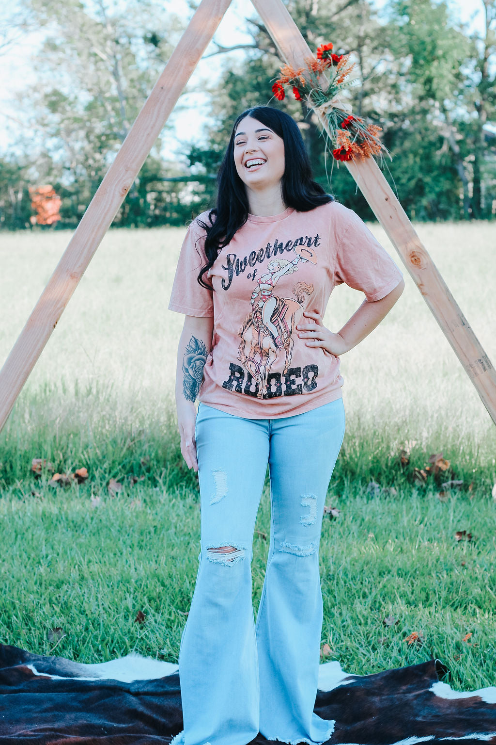 Sweetheart of Rodeo Tee