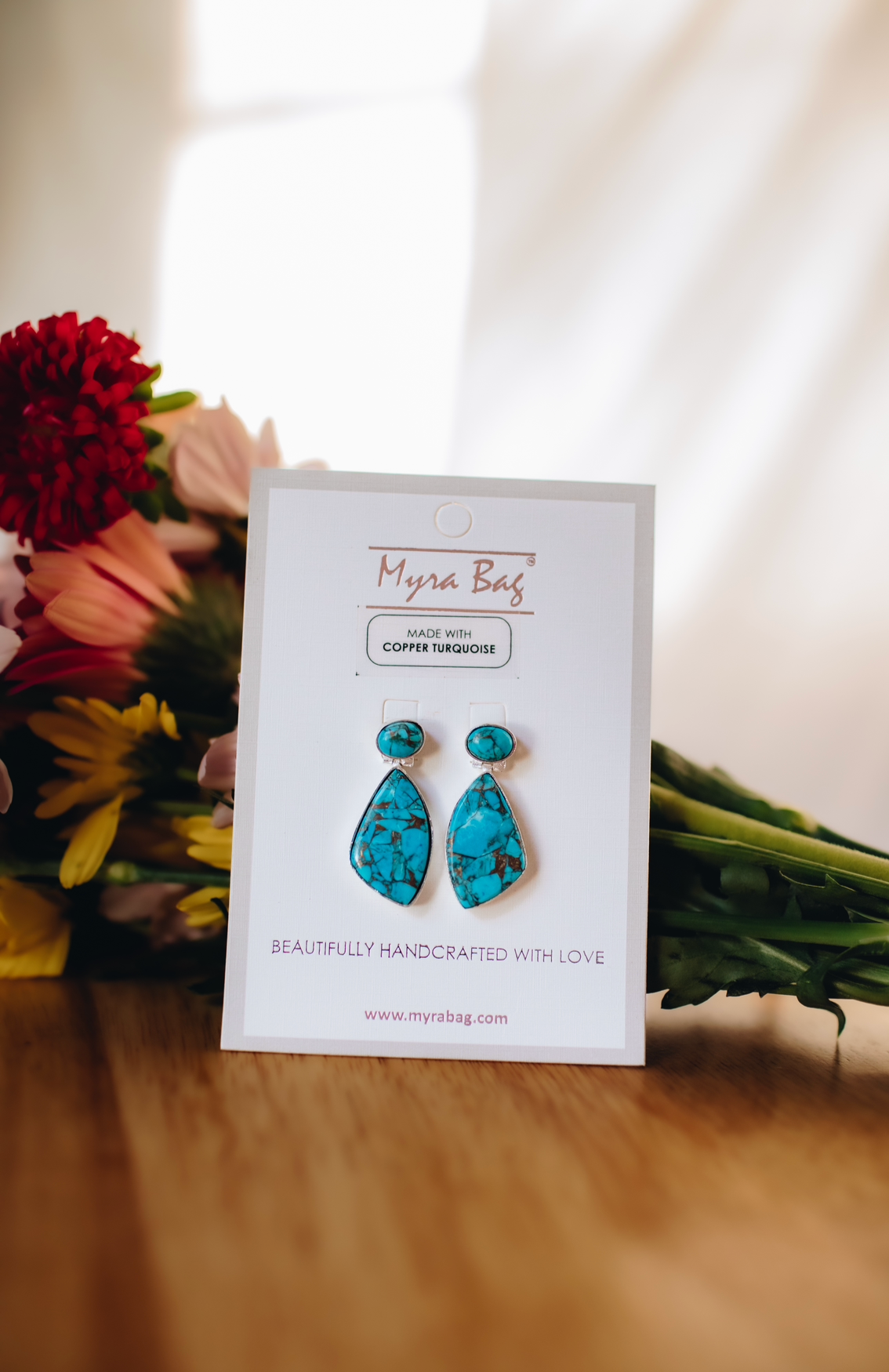 Ruddy Blue Earrings