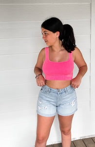 Neon Pink Tank