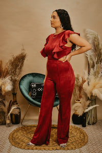 Merlot Jumpsuit