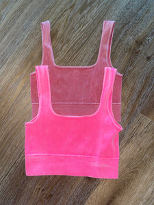 Neon Pink Tank